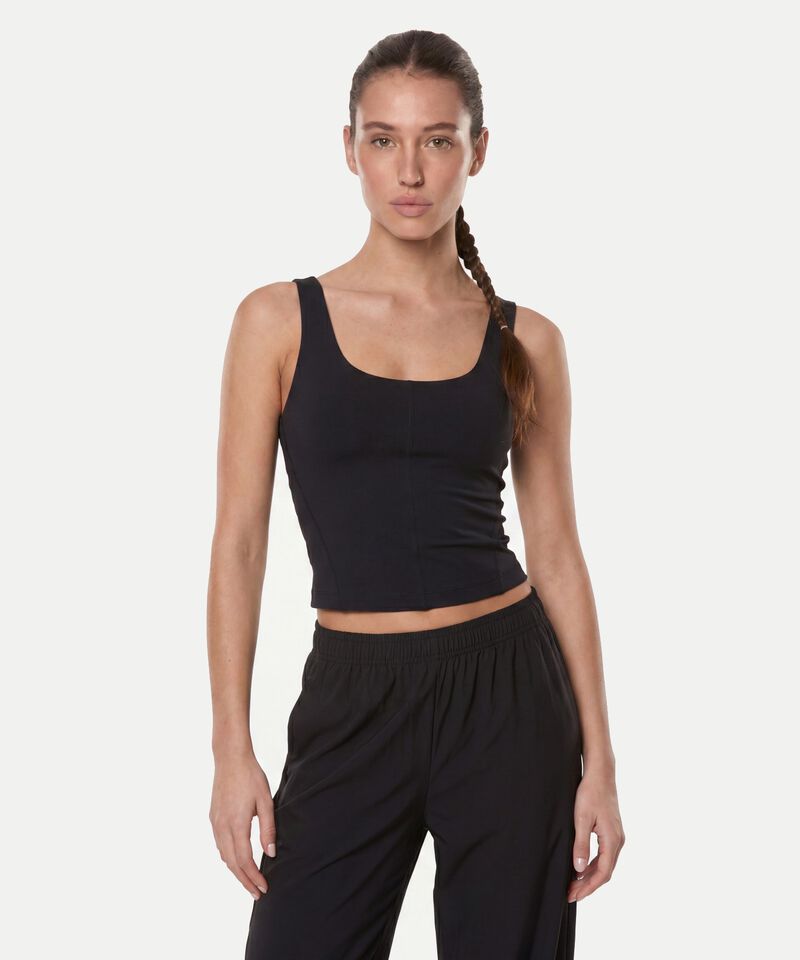Camiseta Para Mujer Negro