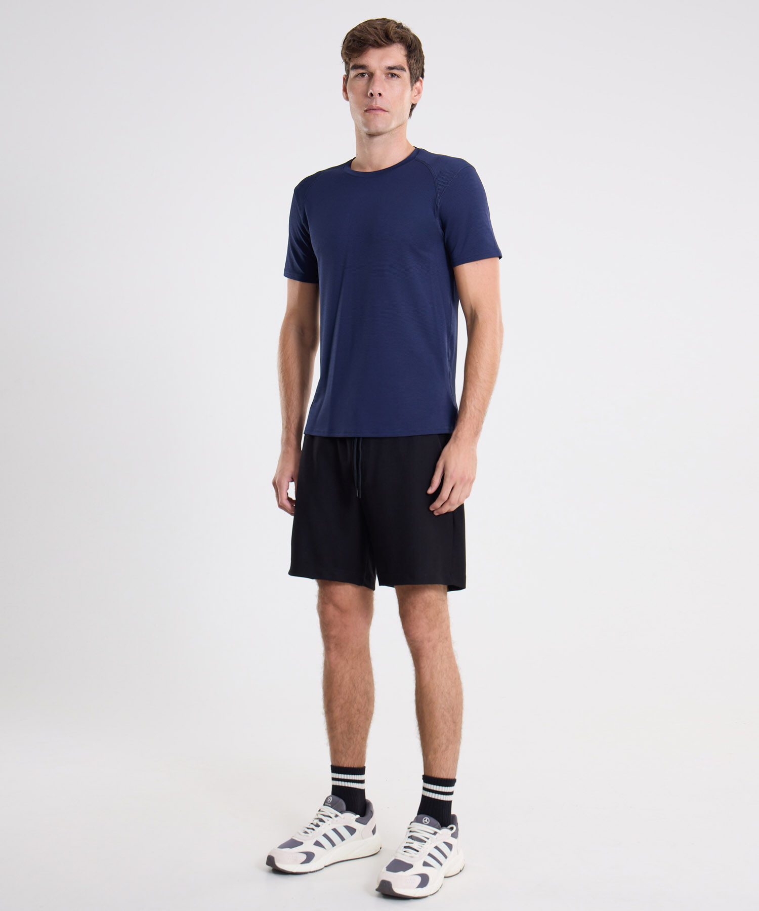 Bermuda Para Hombre Negro