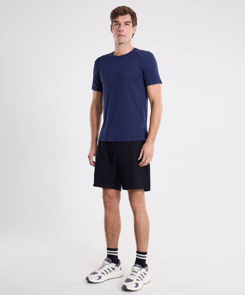 Bermuda Para Hombre Negro