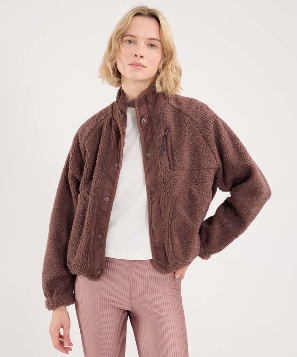 Chaqueta Para Mujer Cafe image number null