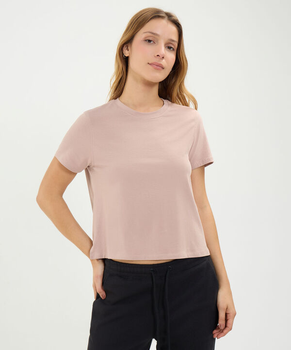 Camiseta Para Mujer Rosado image number null