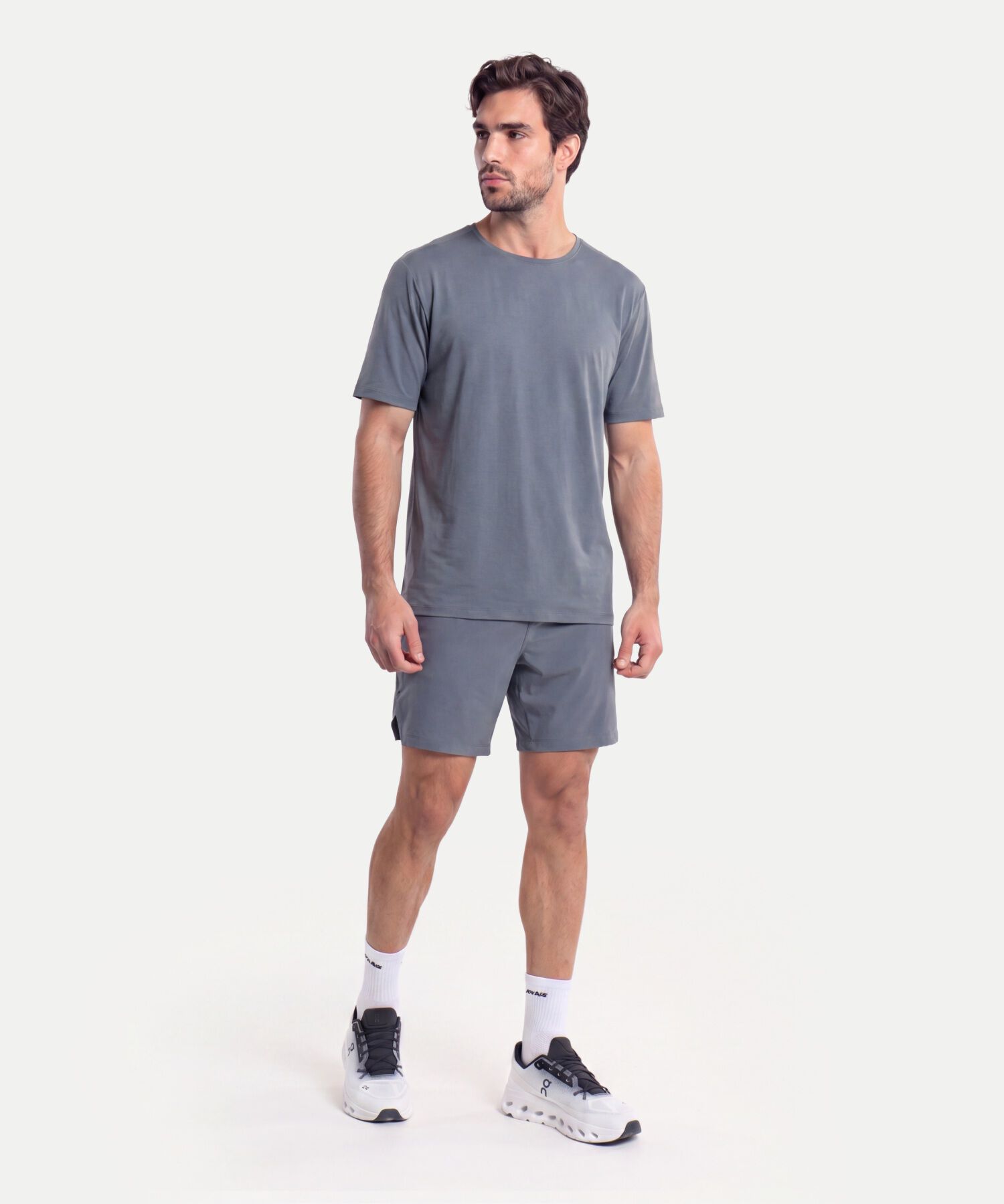 Bermuda Para Hombre GrisOscuro
