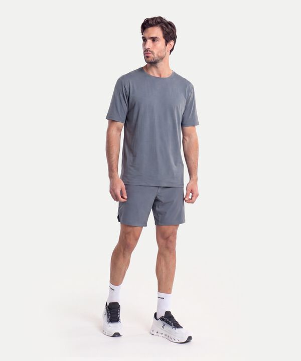 Bermuda Para Hombre GrisOscuro