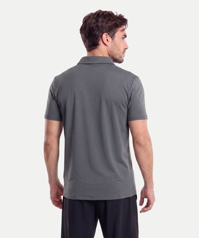 Polo Para Hombre Gris