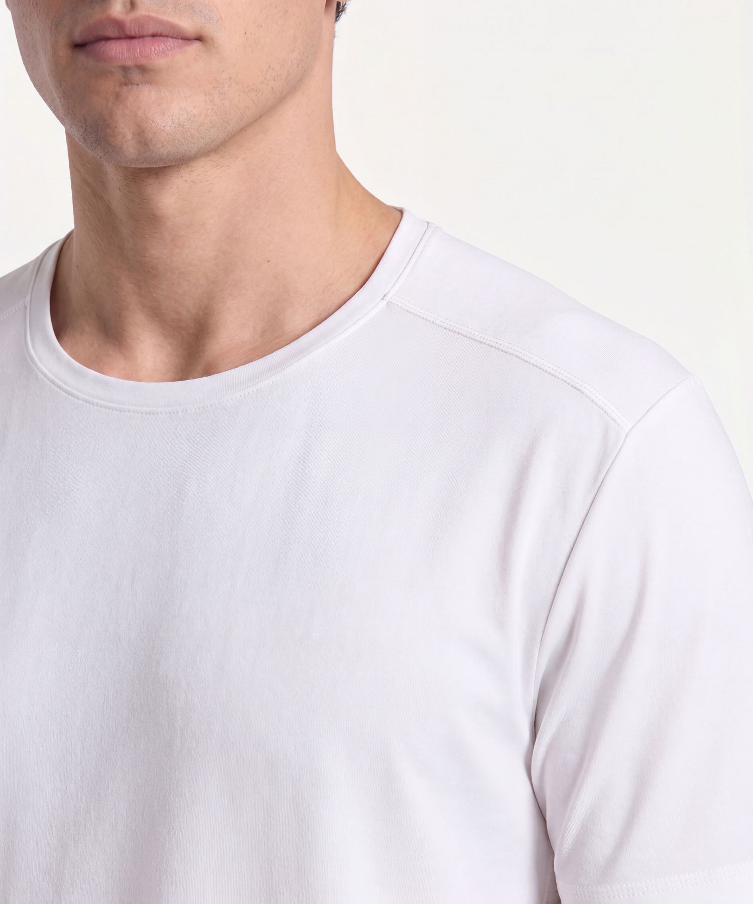 Camiseta Para Hombre Blanco