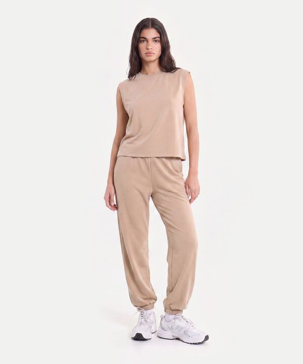 Camiseta Para Mujer Crema