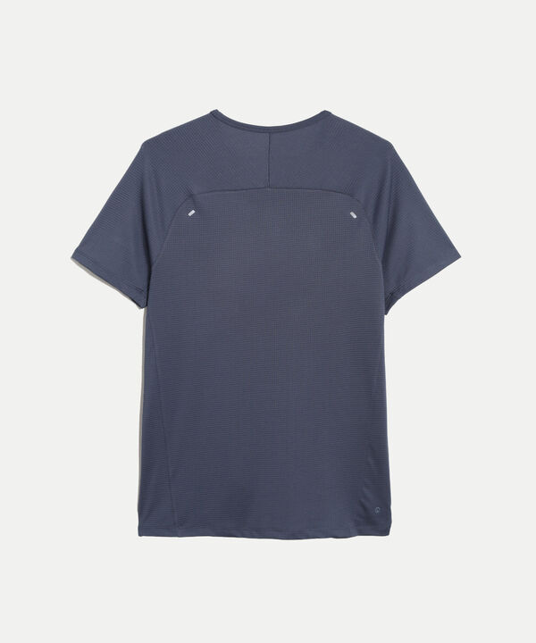 Camiseta Para Hombre AzulPastel