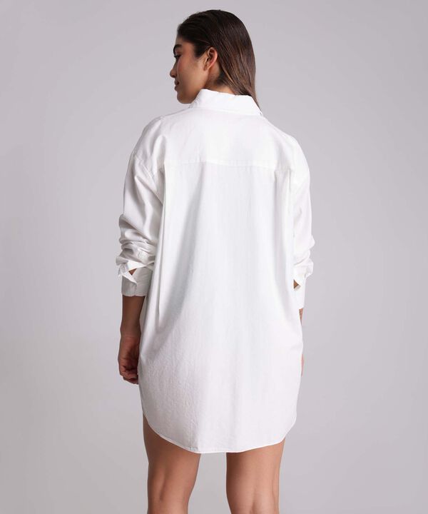 Camisa Para Mujer Crema image number null