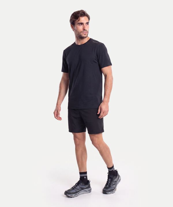 Bermuda Para Hombre Negro image number null