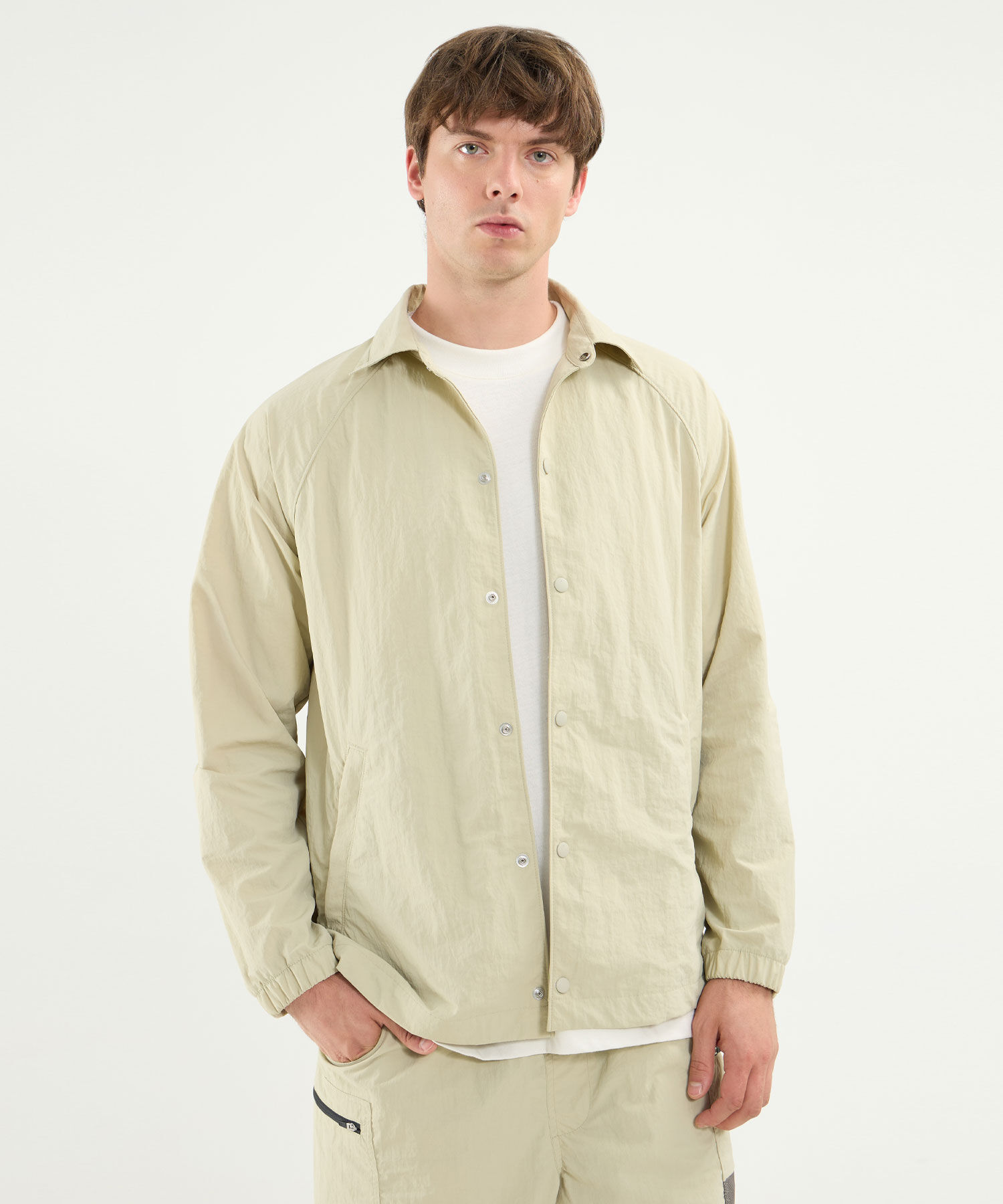 Chaqueta Para Hombre Beige