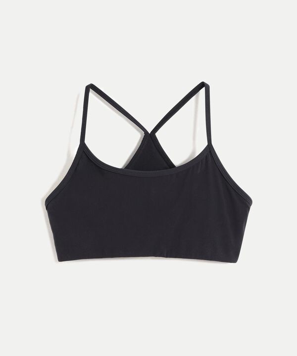 Top Para Mujer Negro image number null