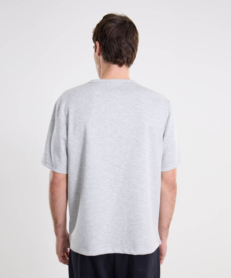 Camiseta Para Hombre Gris