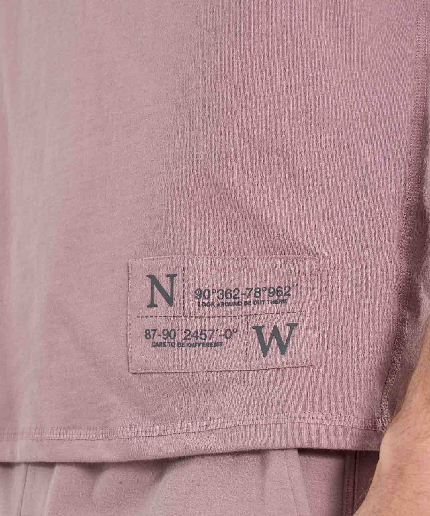 Camiseta Para Hombre Rosado