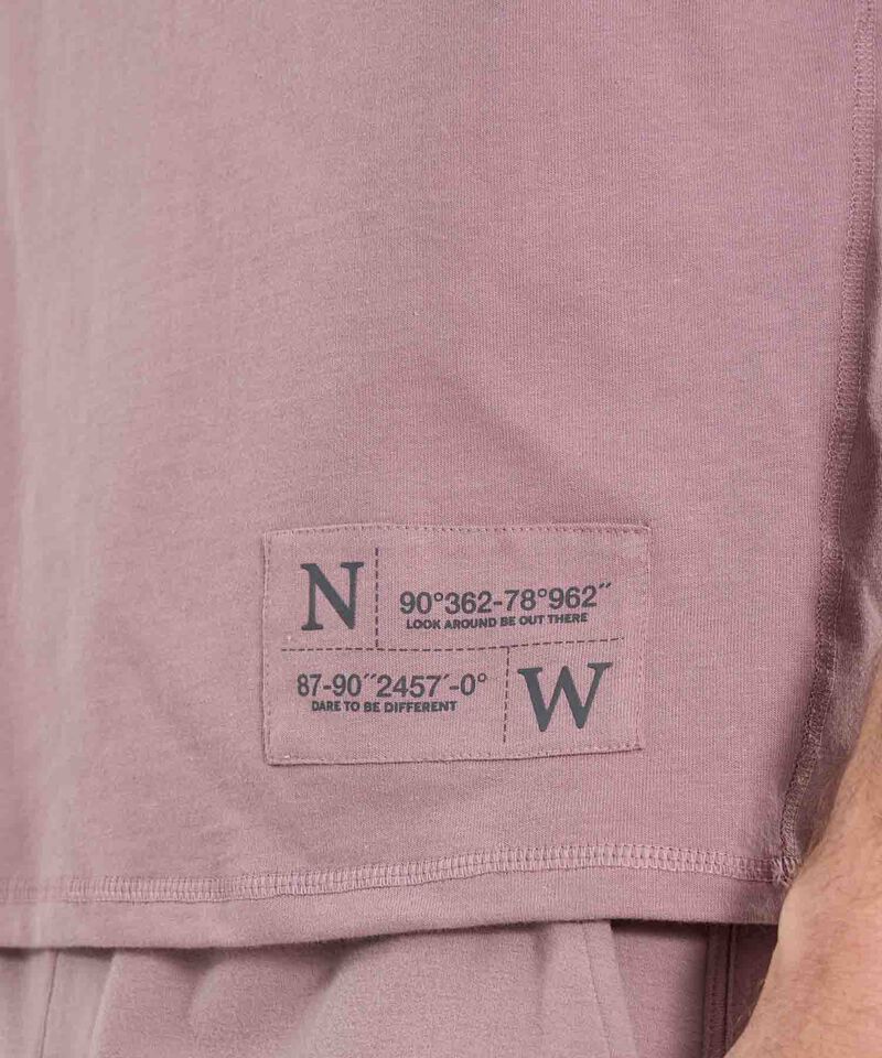 Camiseta Para Hombre Rosado