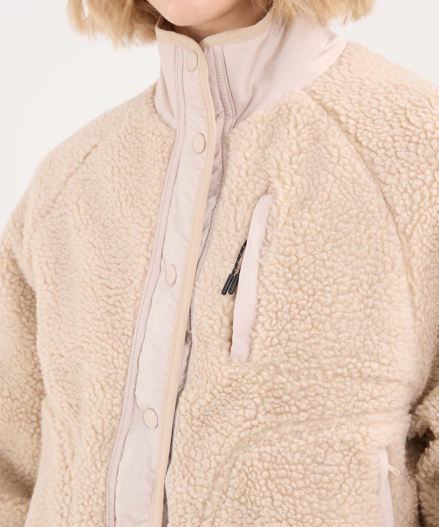Chaqueta Para Mujer Beige