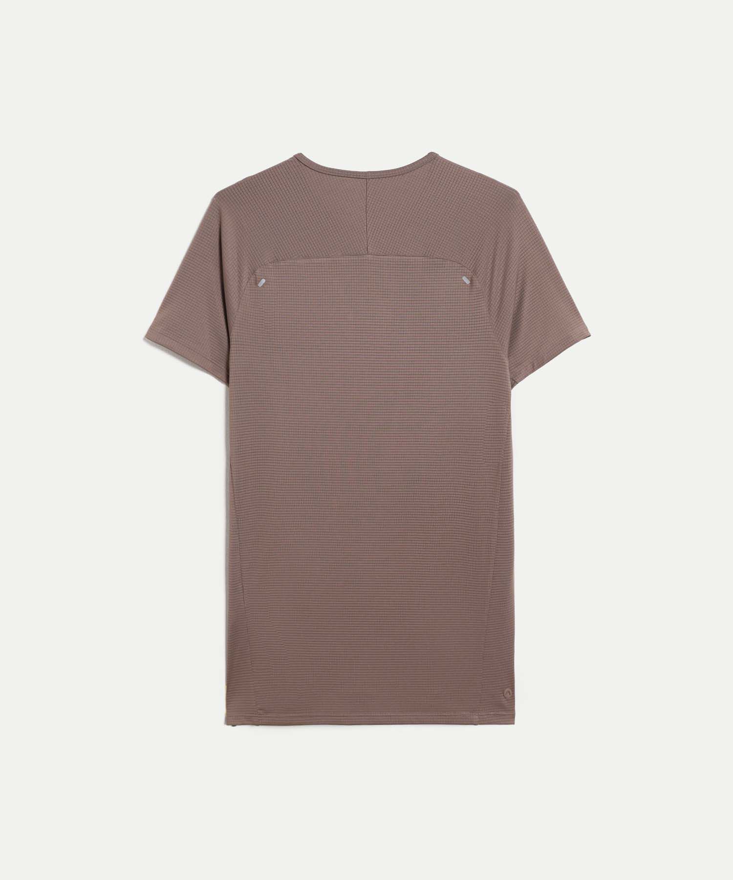 Camiseta Para Hombre CafeOscuro