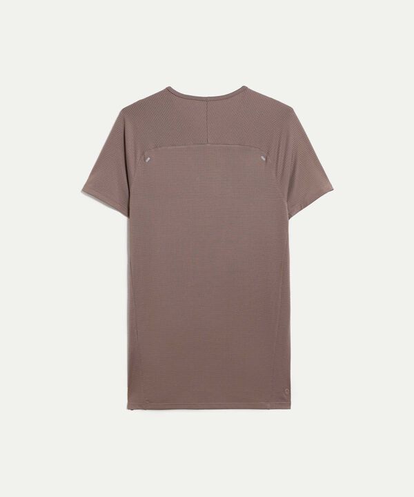 Camiseta Para Hombre CafeOscuro