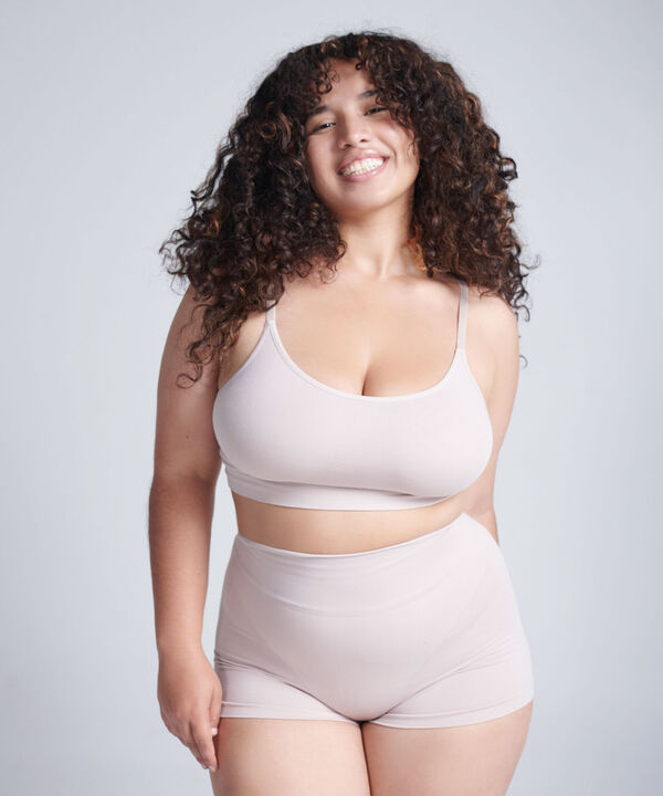 Panty Para Mujer Beige image number null
