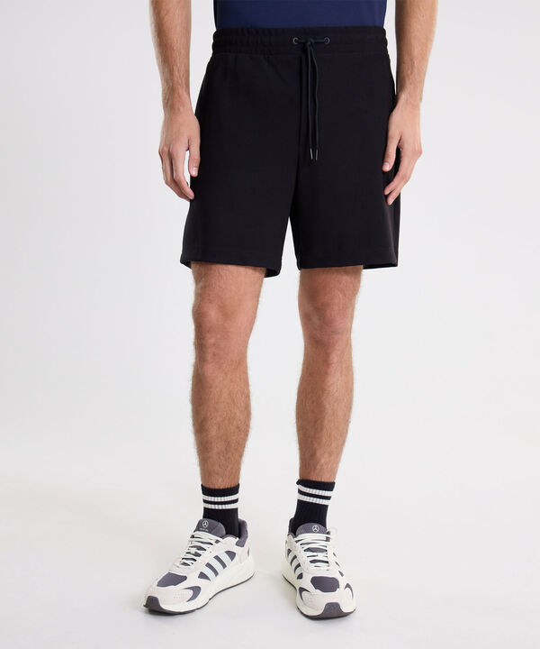 Bermuda Para Hombre Negro