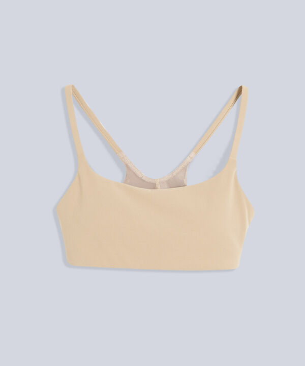 Top Para Mujer Beige image number null