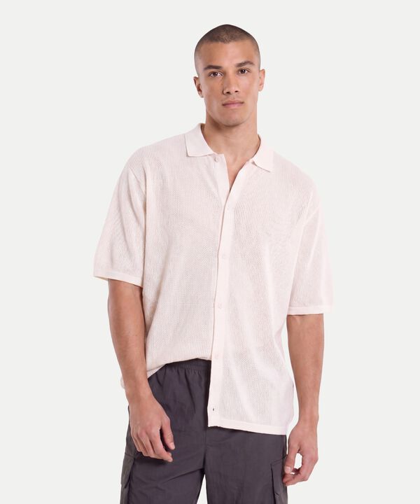 Polo Para Hombre Crema image number null