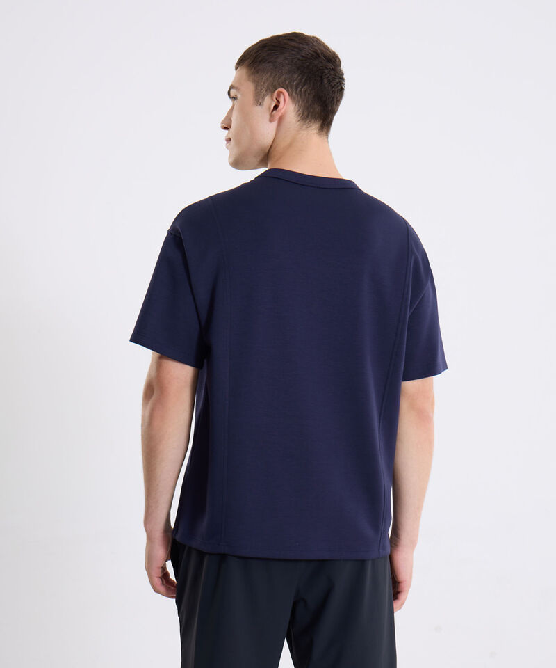 Camiseta Para Hombre AzulOscuro