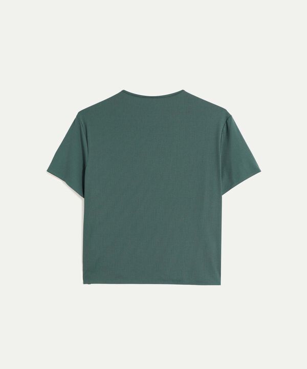Camiseta Para Mujer Verde image number null