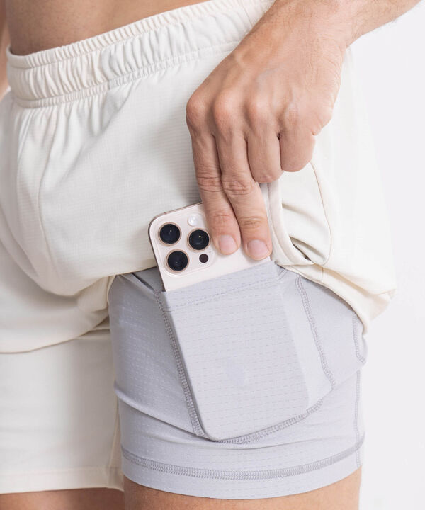 Bermuda Para Hombre Crema image number null