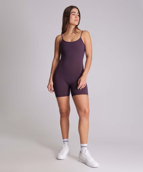 Enterizo Para Mujer Morado image number null