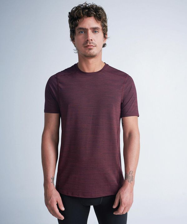 Camiseta Para Hombre Vino image number null