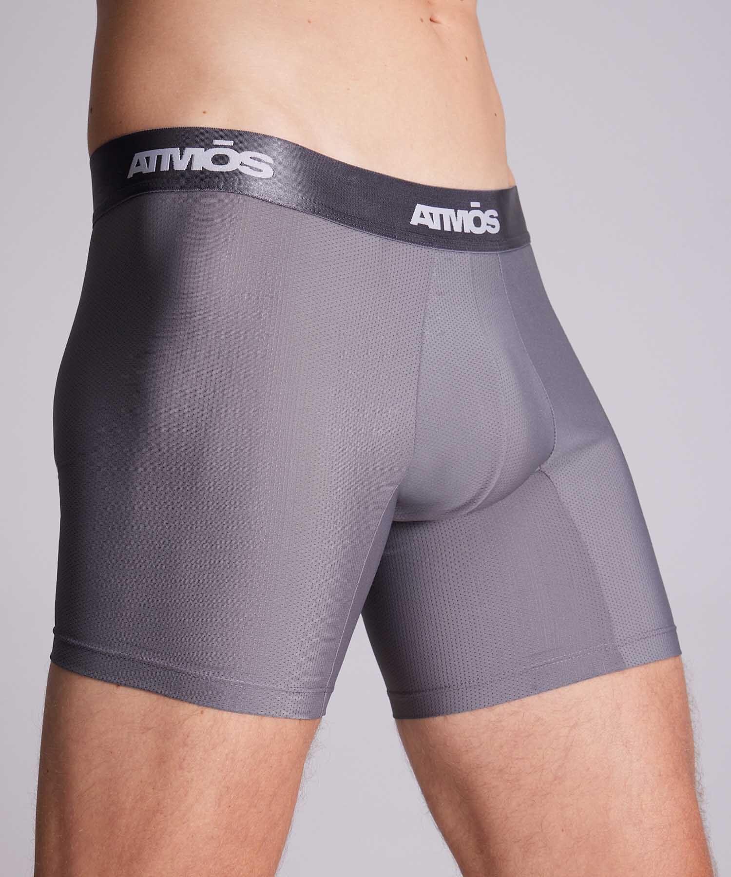 Boxer Para Hombre Gris