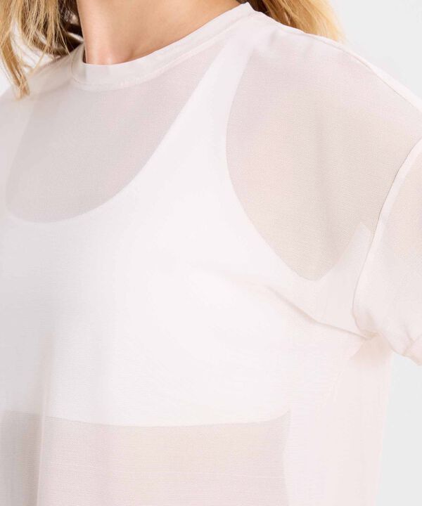 Camiseta Para Mujer Marfil image number null