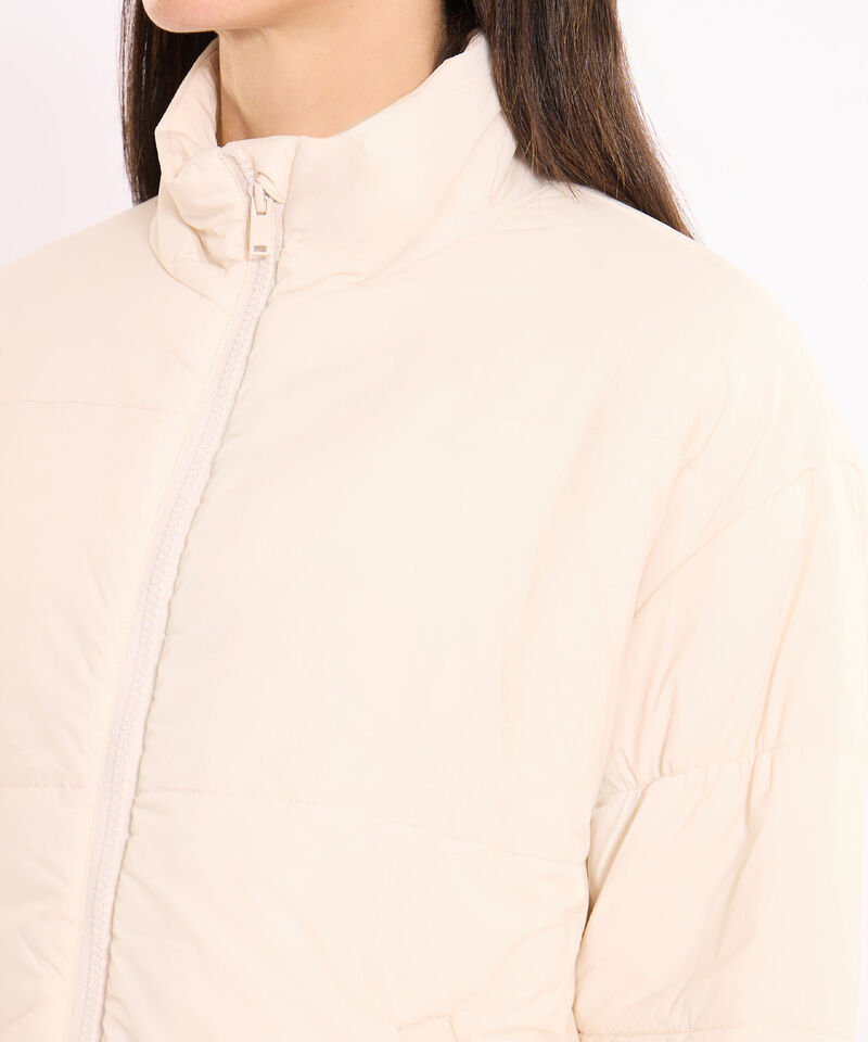 Chaqueta Para Mujer Crema