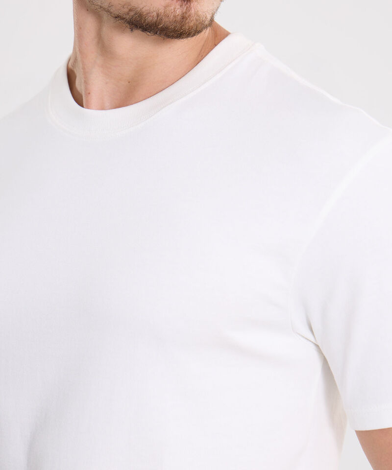 Camiseta Para Hombre Blanco