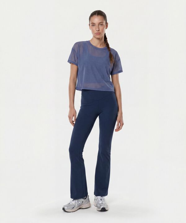 Camiseta Para Mujer Azul