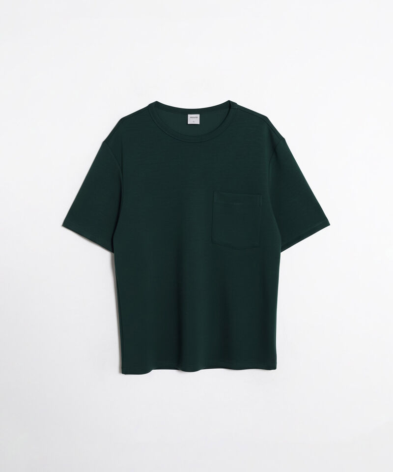 Camiseta Para Hombre Verde