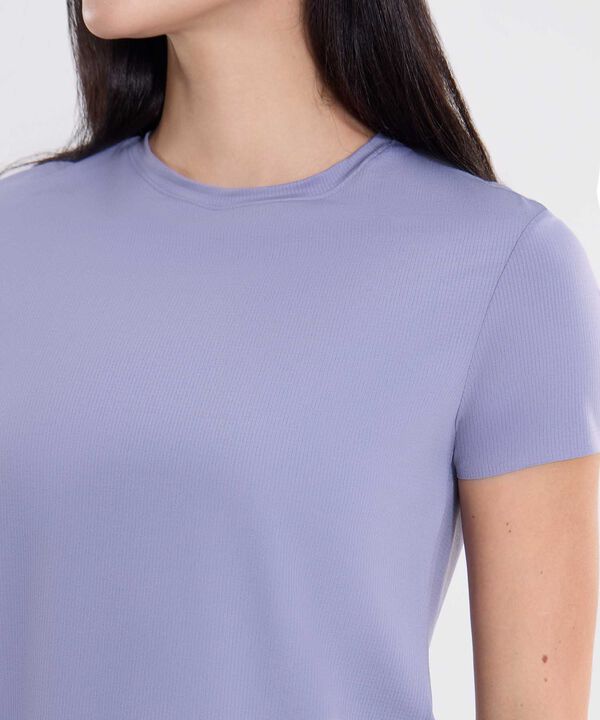 Camiseta Para Mujer Lila