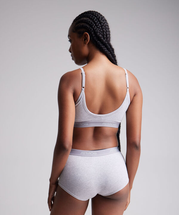 Top Para Mujer Gris image number null