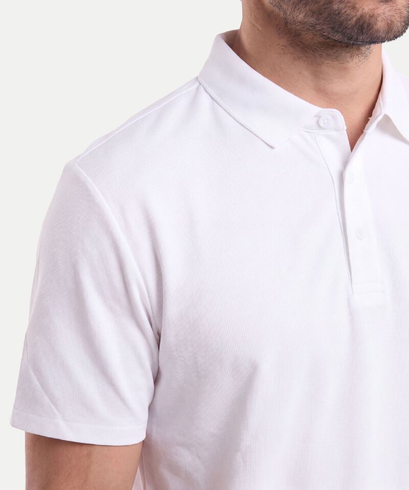 Polo Para Hombre Blanco