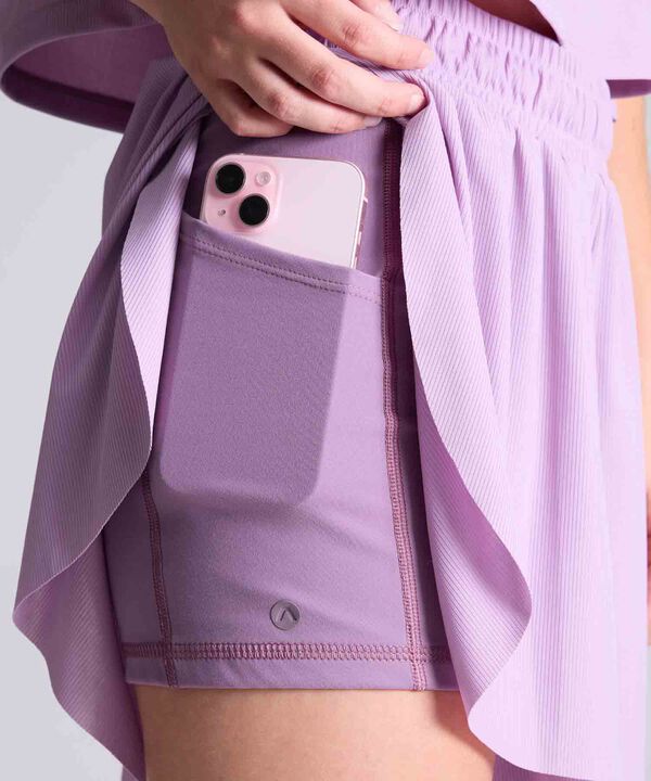 Short Para Mujer Lila image number null
