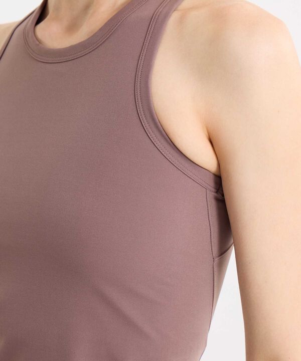 Camiseta Para Mujer Cafe image number null
