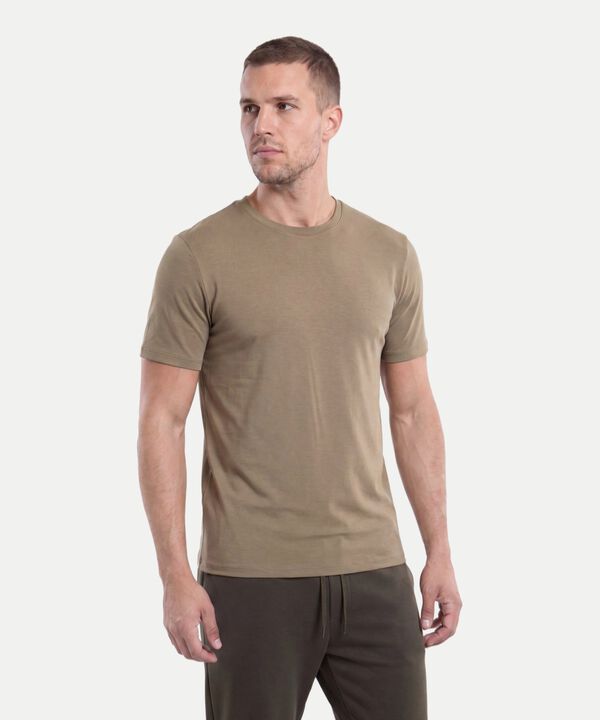 Camiseta Para Hombre VerdeOliva image number null