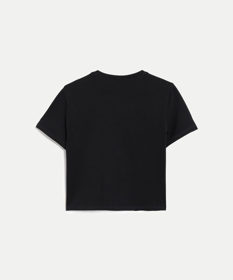 Camiseta Para Mujer Negro