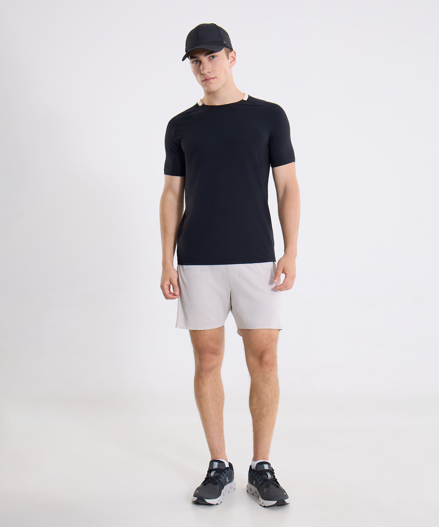 Camiseta Para Hombre Negro