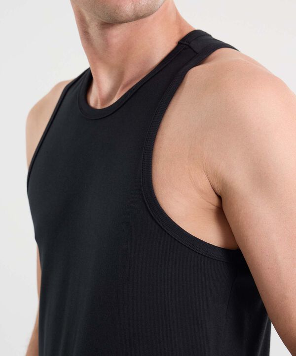 Camiseta Para Hombre Negro image number null
