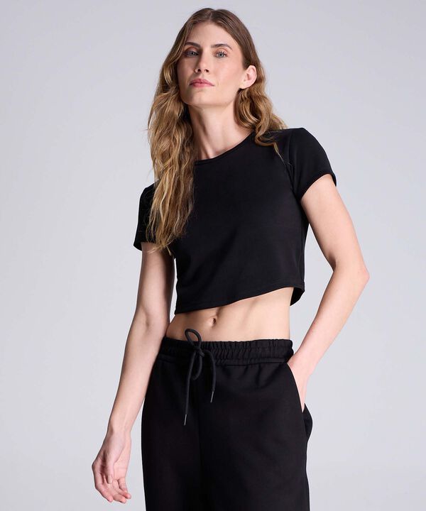 Camiseta Para Mujer Negro image number null