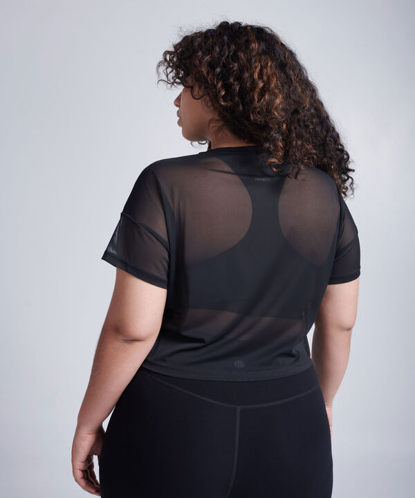 Camiseta Para Mujer Negro