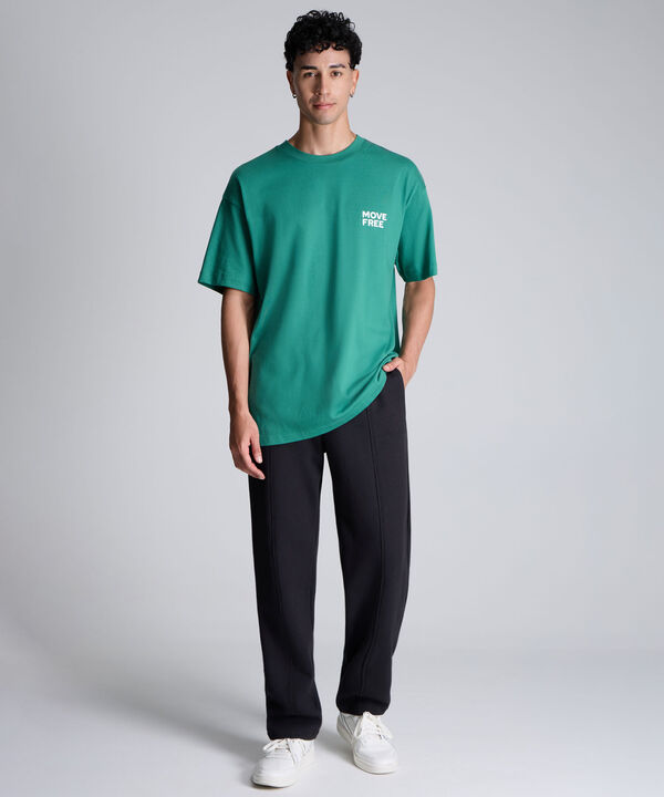 Pantalon Para Hombre Negro image number null