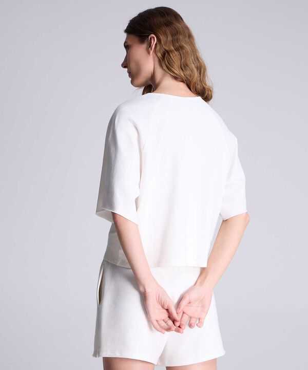 Camiseta Para Mujer Marfil image number null