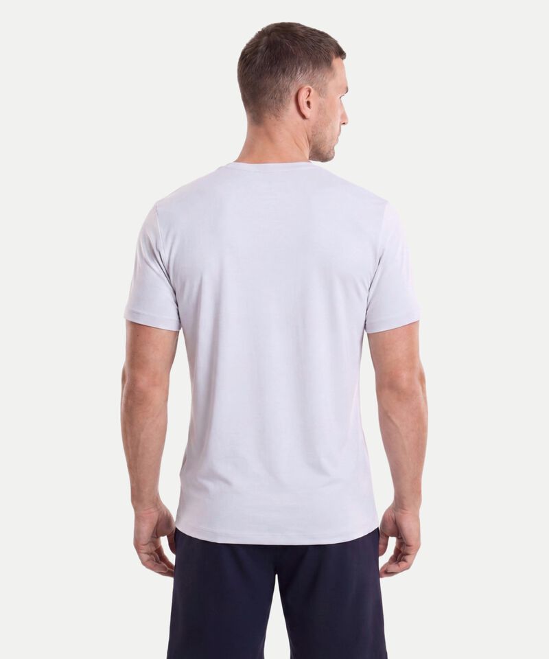 Camiseta Para Hombre Gris